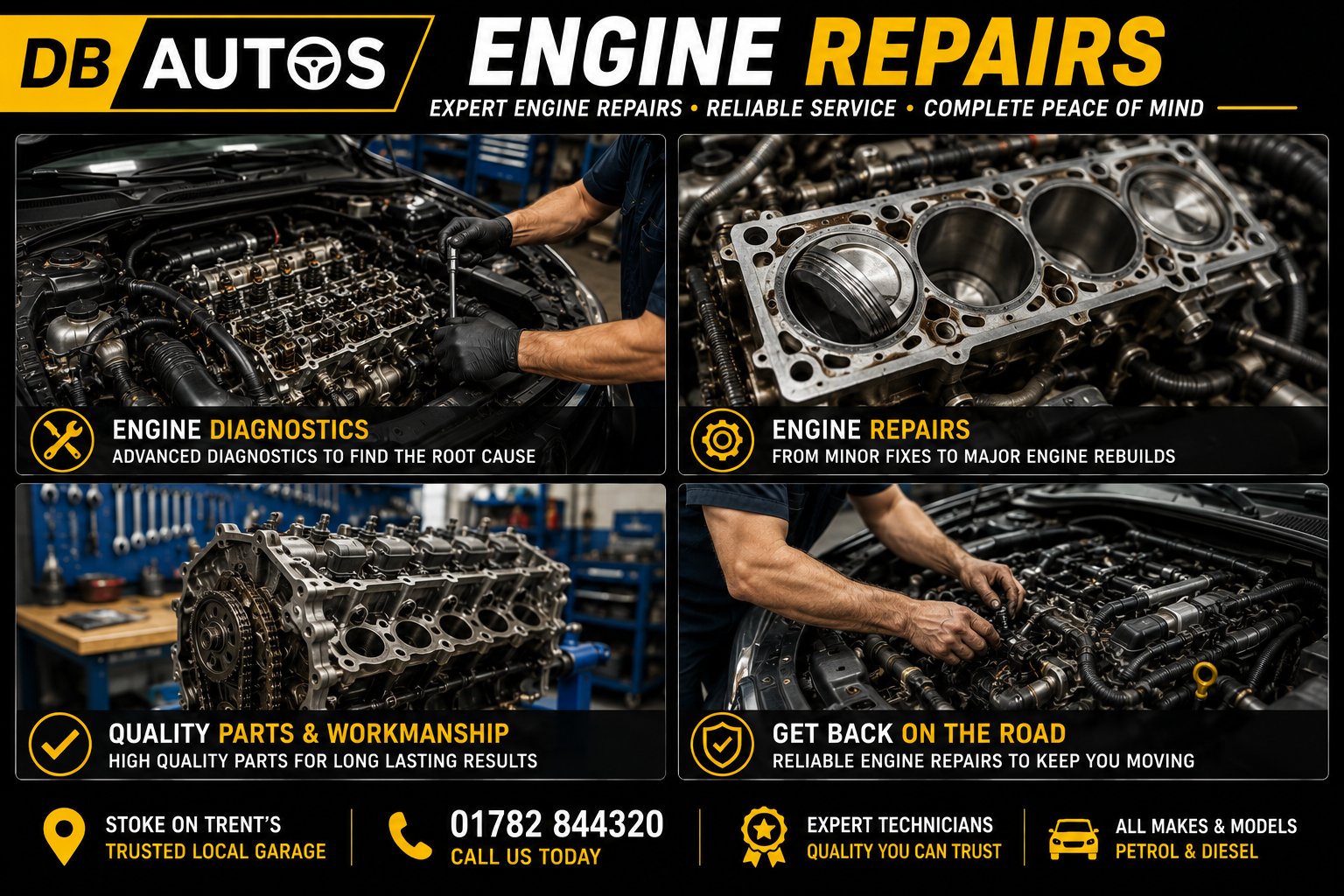 Engine Diagnostics — DB Autos, Stoke-on-Trent
